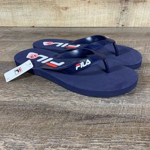 NEW Fila Men’s Sz 12 Flip Flop Sandal Blue